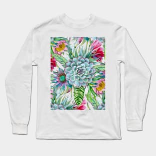 Succulent Garden Long Sleeve T-Shirt